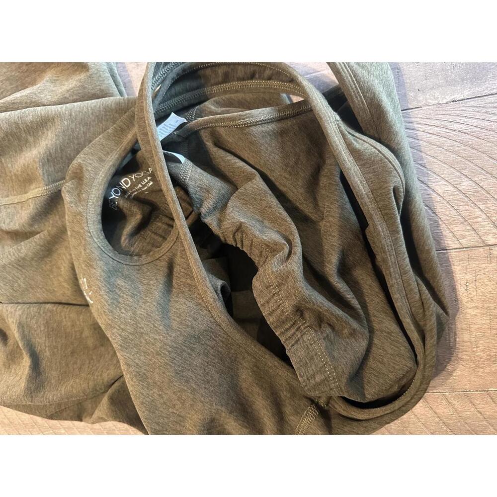Beyond Yoga Spacedye Under Lock And Key Dress Heather Olive Green Women’s Medium - Picture 6 of 12